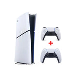 Playstation 5 Disc Console Slim + Sony Dual Sense Wireless Controller for PlayStation5 - White - GulfStore.com