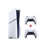 Playstation 5 Disc Console Slim + Sony Dual Sense Wireless Controller for PlayStation5 - White - GulfStore.com