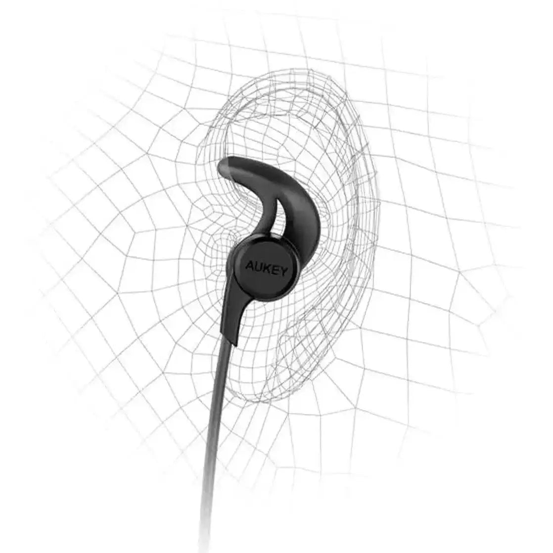 EP-B40S BK | Aukey Bluetooth Earbuds with magnetic Clip - GulfStore.com