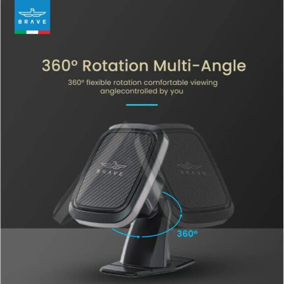 Brave | Car Phone Holder Decore | Black | BHL 717
