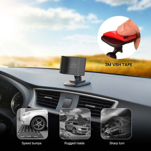 BRAVE Universal Car Mount Air-Vent & Dashboard Mount