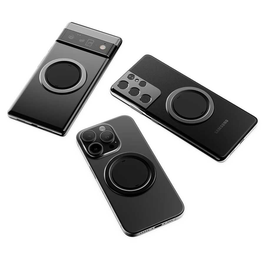 OhSnap! | PH-S4L-BLK-001 | Ohsnap Grip Snap 4 Luxe | Black