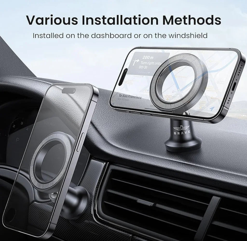 Brave | Mount High Grade N52H Magnetic Magsafe Car Mount | BHL-54