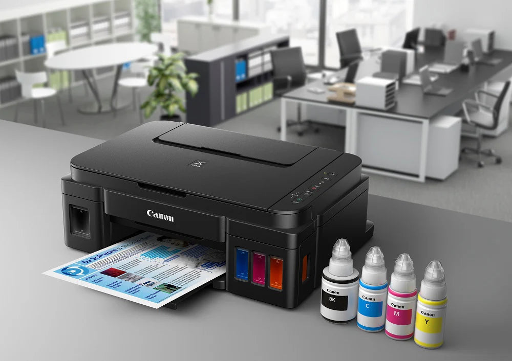 Canon PIXMA G3410 Megatank Inkjet Printer, 1.2