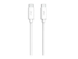 كابل Feeltek USB-C إلى USB-C بطول 200 سم - TPE - أبيض
