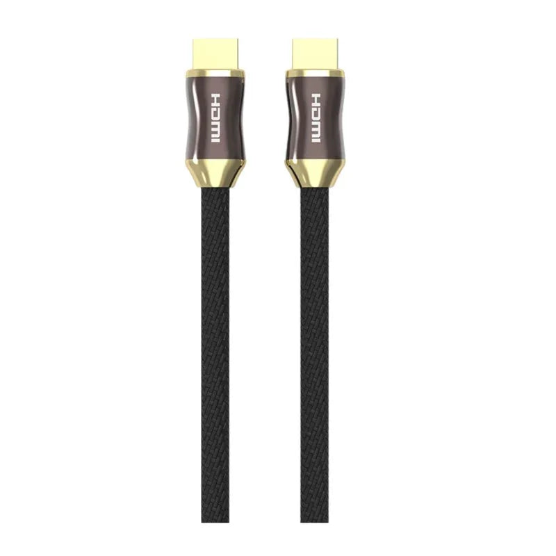 Feeltek Air UHD 8K HDMI Cable 2M - Braid + Metallic - Black