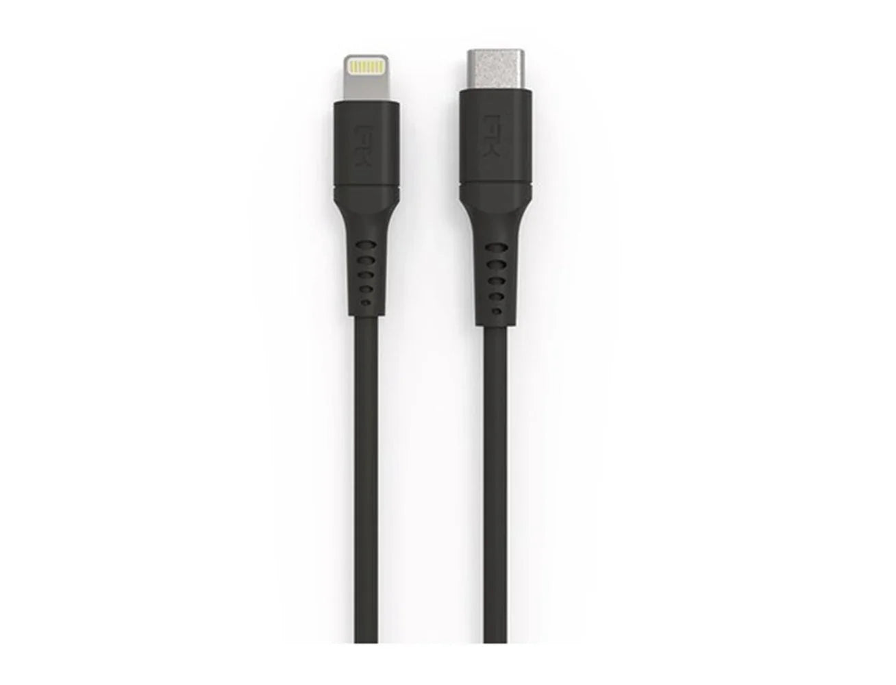 كابل Feeltek USB-C إلى Lightning بطول 180 سم - TPE- أسود