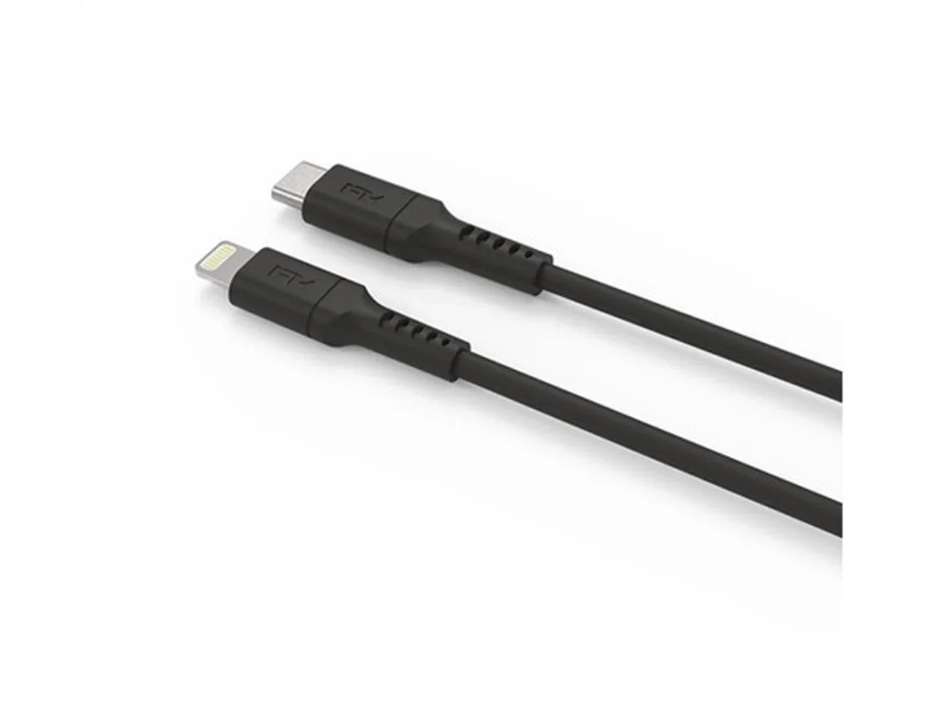 كابل Feeltek USB-C إلى Lightning بطول 180 سم - TPE- أسود