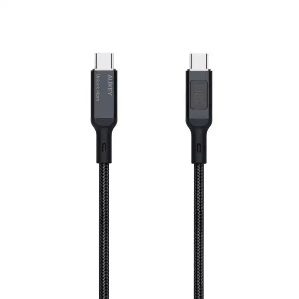 CB-NAC2-WH | Aukey Nylon braided USB-A to USB-C Cable | 1.8 M - GulfStore.com