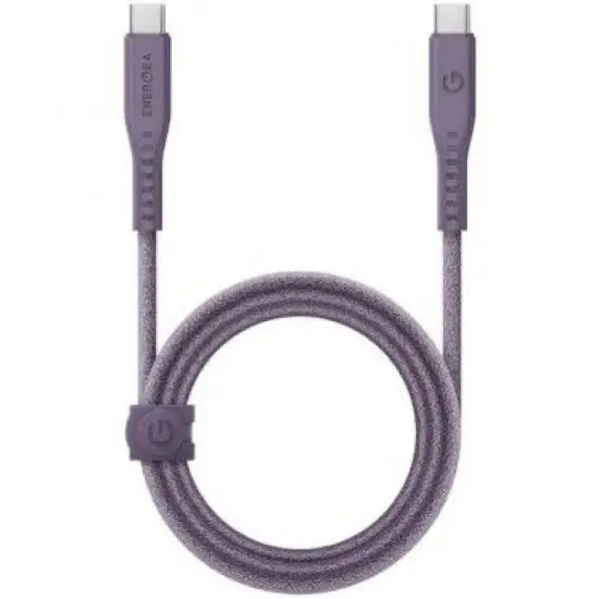 Energea Flow USB-C to USB-C Cable 1.5M - Purple - GulfStore.com