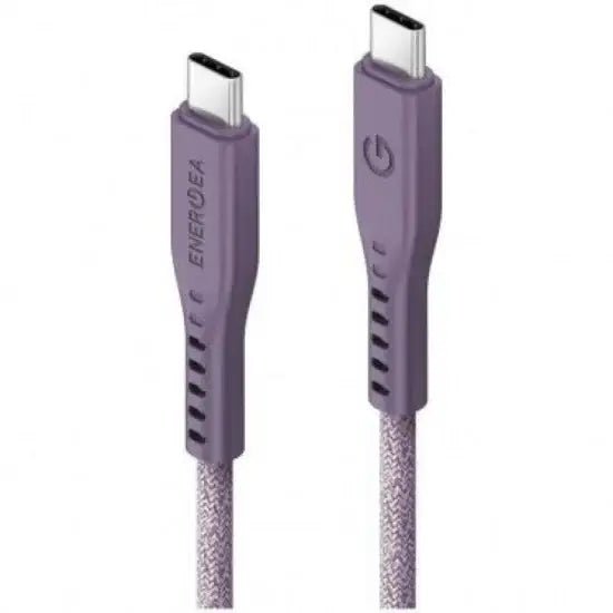 Energea Flow USB-C to USB-C Cable 1.5M - Purple - GulfStore.com