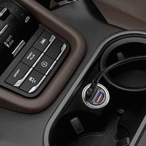 AUKEY CC-A3 BK 30W PD Metal Dual Port Fast Car Charger with PPS & QC 3.0 – Black - GulfStore.com