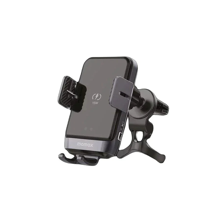 CM18D | MOMAX Q.Mount Smart5 15W Rotatable IR Wireless Charging Car Mount  | Black