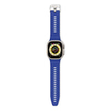 Decoded | D24AWS49UTS1GT | Decoded Apple Watch 49/45/44/42 mm Gen 1-10-SE-Ultra Silicone Ultra Traction Strap