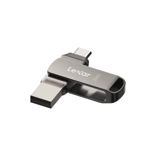256GB Lexar® Dual Type-C and Type-A USB 3.1 flash drive, up to 130MB/s read