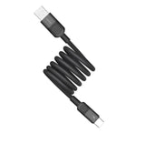 DA57D | Momax Mag.Link 66W USB-A to USB-C Magnetic Cable 1m | Black