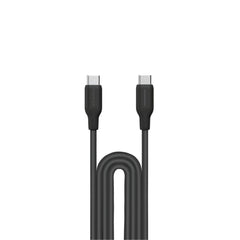 DC25D1-LinkUSB-C To USB-C (2.0m / Support 100W)Charging + Data Transfer cable(Braided - TPE + Nylon) Black