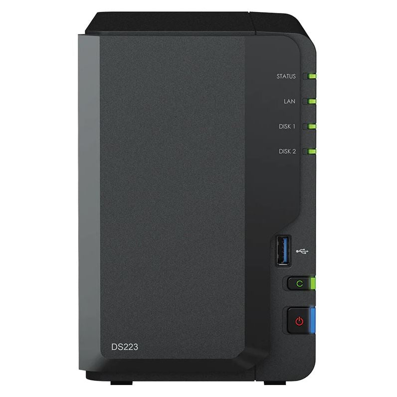 Synology DiskStation DS223 - SATA / 2-Bays / USB / LAN / Desktop