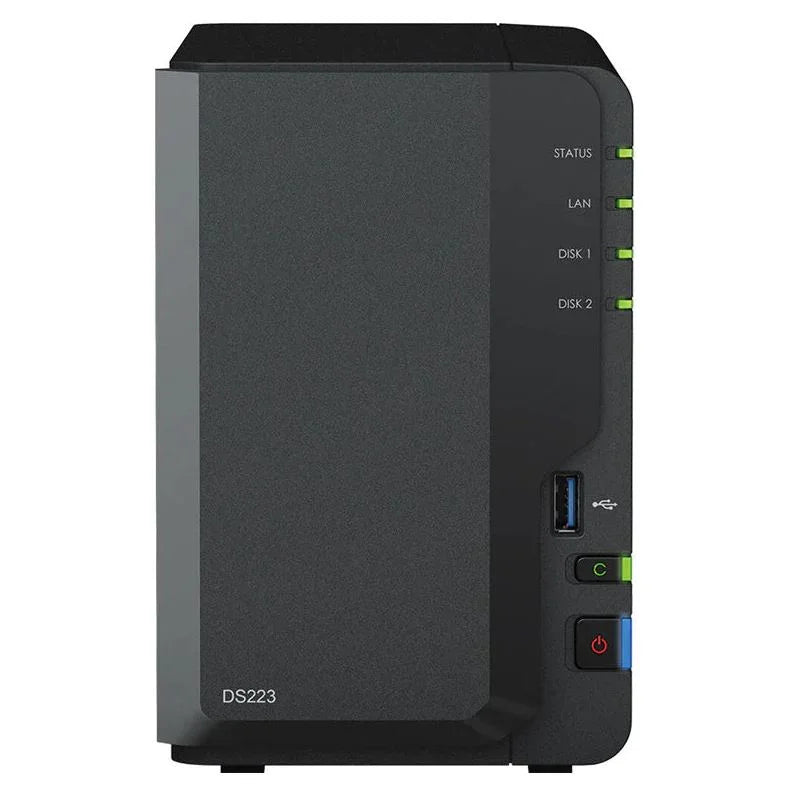 Synology DiskStation DS223 - 4TB / 2x 2TB / SATA / 2-Bays / USB / LAN / Desktop