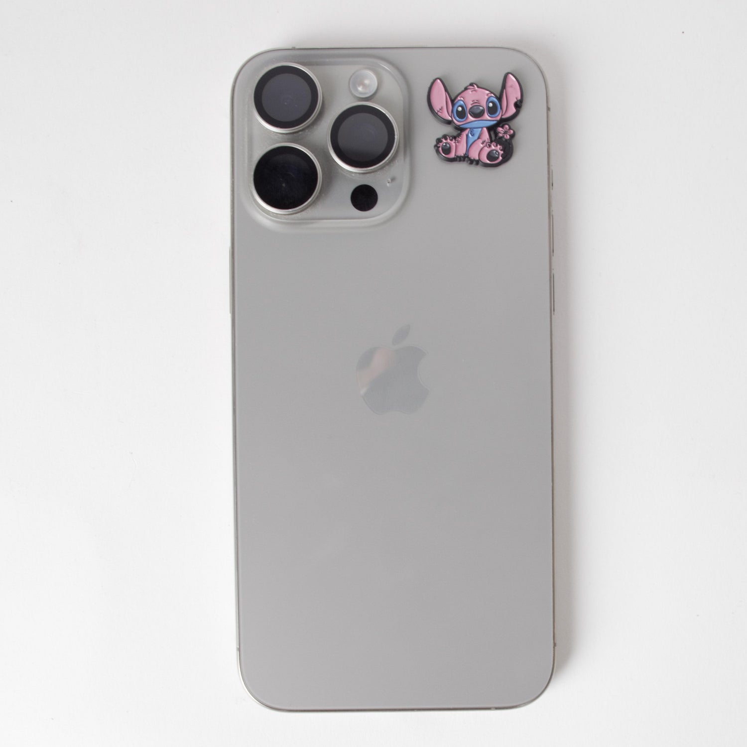 Pink & Blue Stitch Sticker