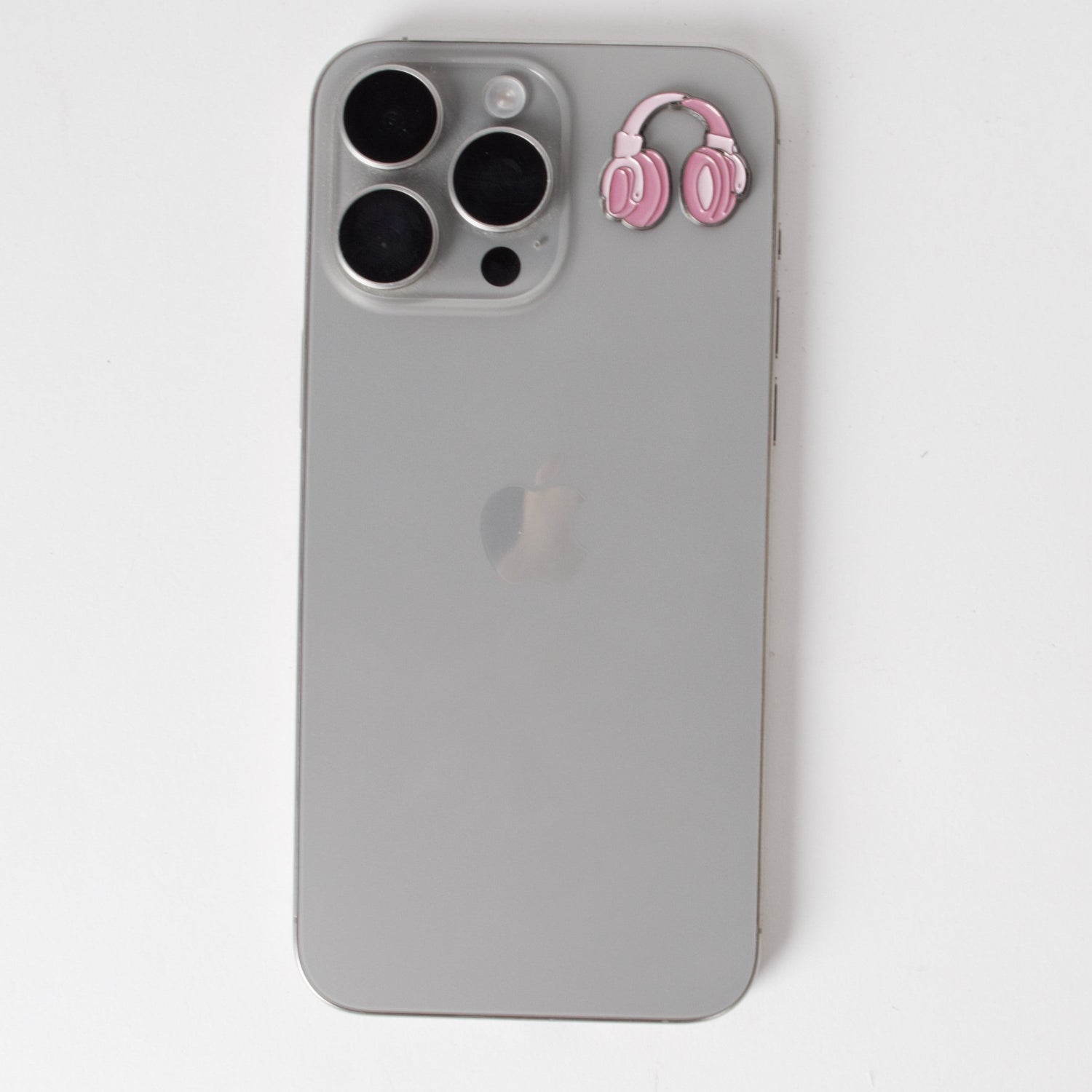 Pink HeadPhone Sticker