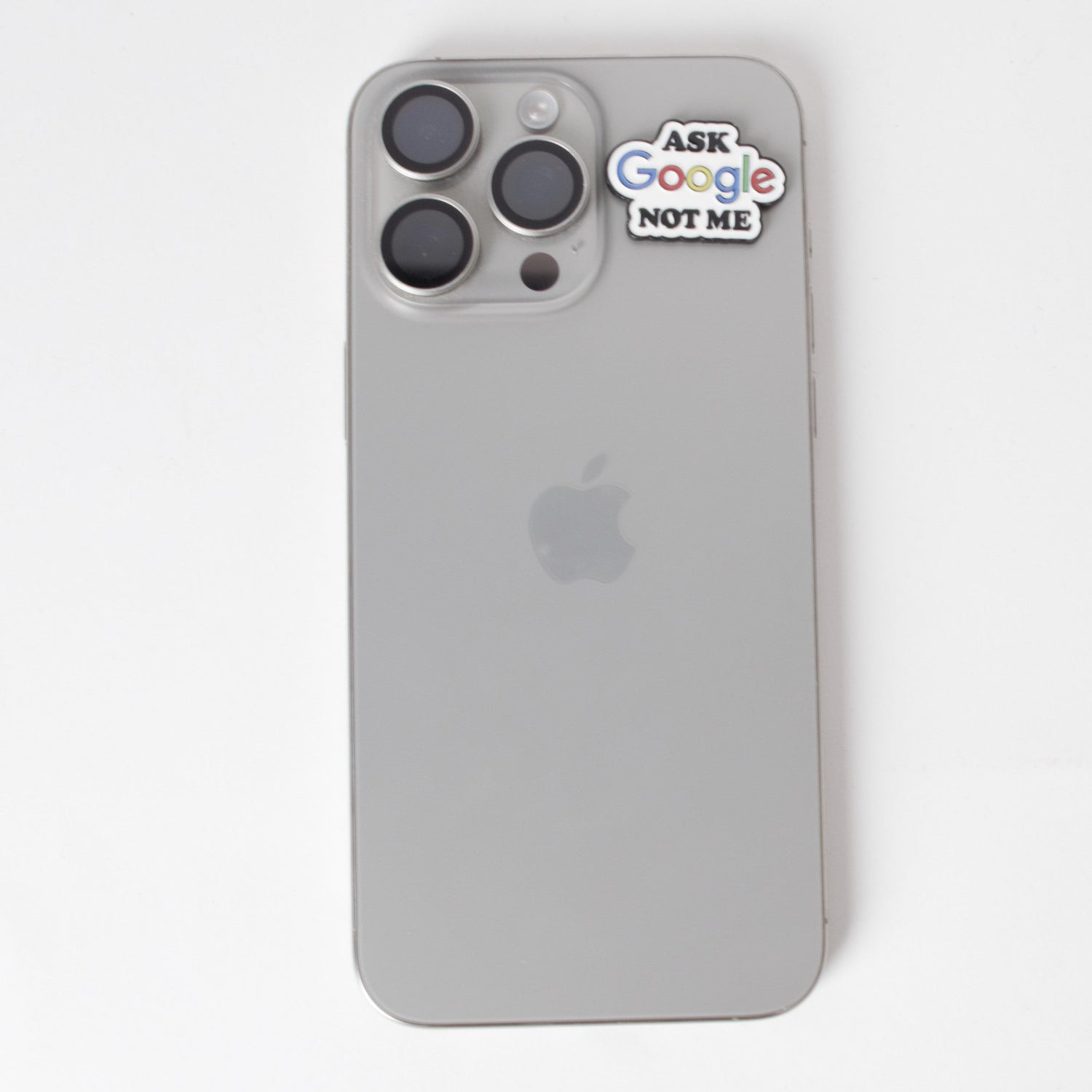 ASK Google NOT ME Sticker