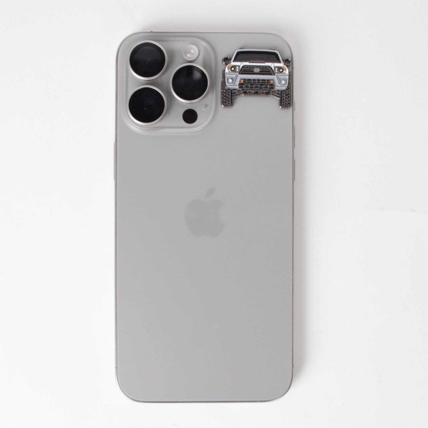 White Toyota Tundra Sticker