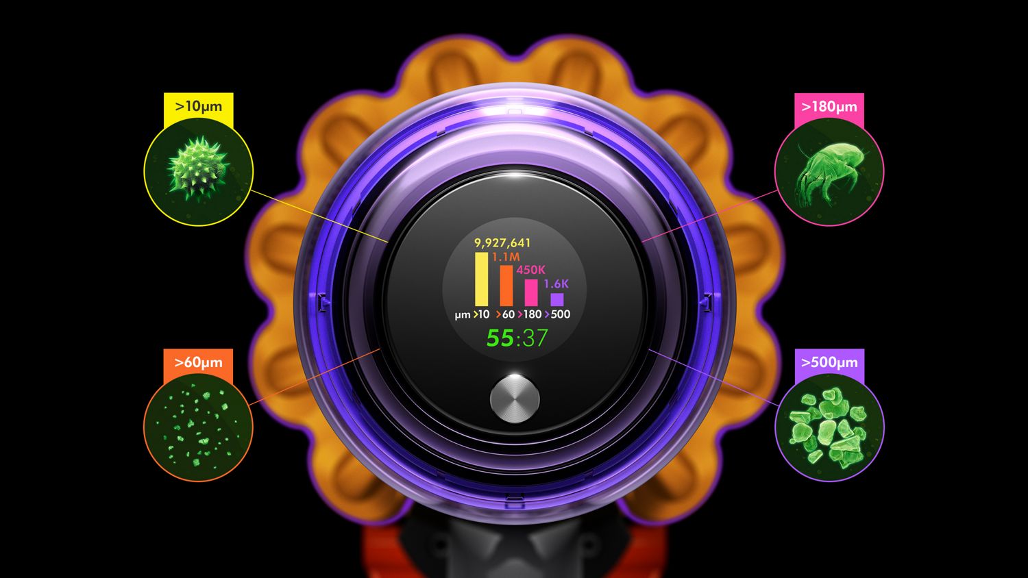 DYSON V15 DETECT ABSOLUTE YELLOW/NICKLE