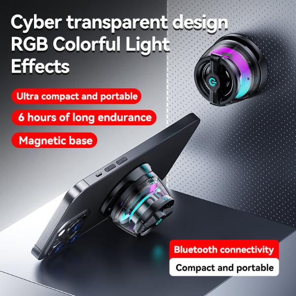 JY-88 , LEEDOR MAGNETIC MINI BLUETOOTH SPEAKER , BLACK