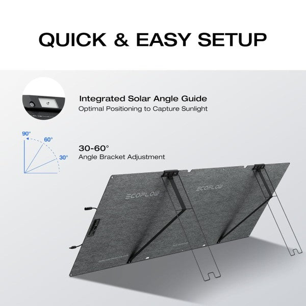 ECOFLOW 160W Solar Panel - GulfStore.com