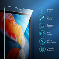 ESR iPad Pro 12.9 2022/2021/2020/2018 Premium Tempered Glass Screen Protector , iPad Pro 12.9 2022 , Clear