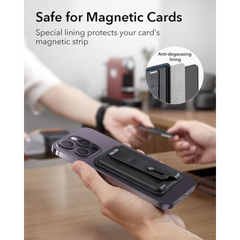 ESR | 2K61204 | ESR Magsafe Leather Grip Wallet