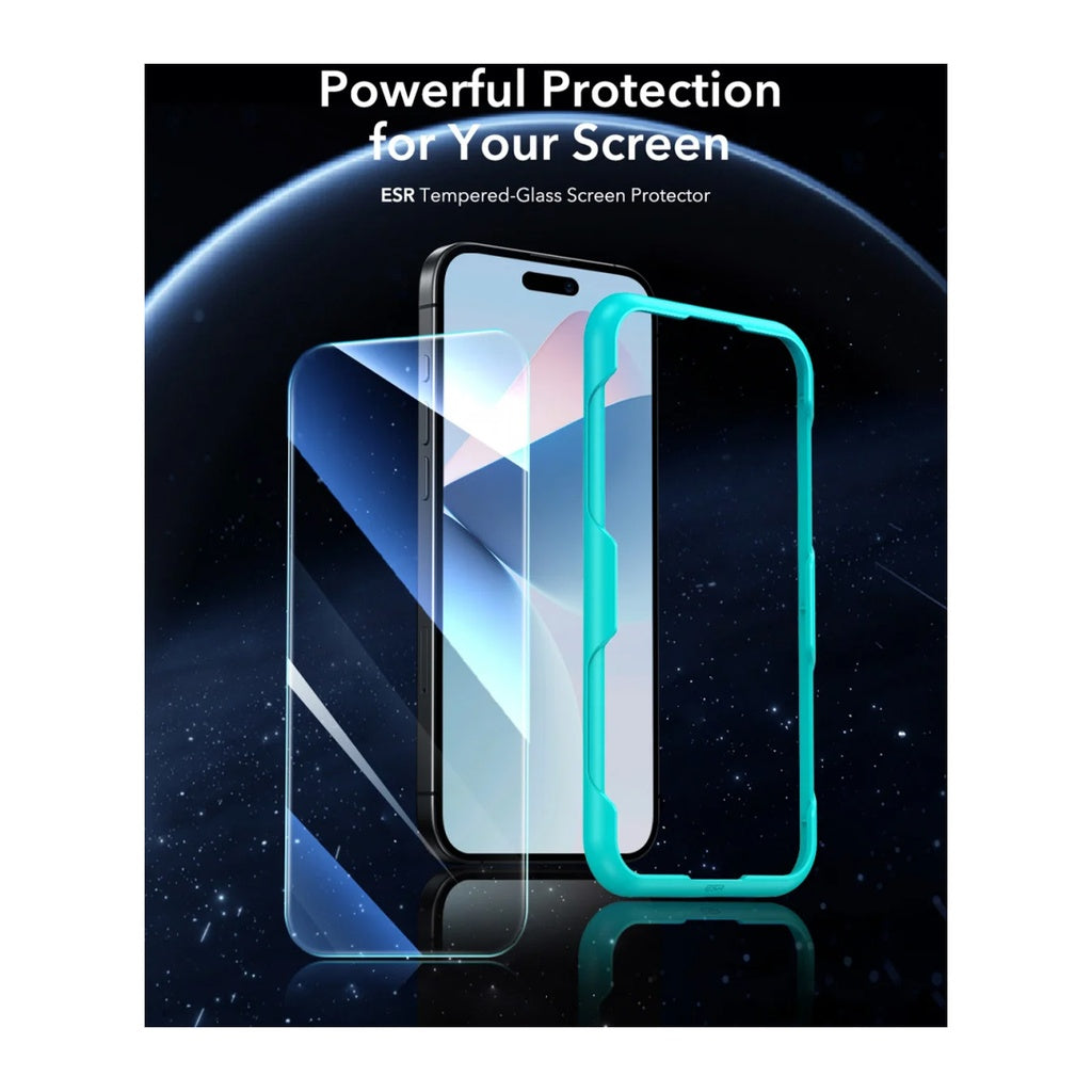 ESR | 1D73600301 | ESR iPhone 16 Pro Max Tempered-Glass Screen Protector - GulfStore.com