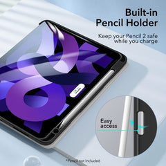 ESR | 3C02200420202 | ESR iPad Air 7/6/5/4 11"/10.9 2020-2025 Rebound Pencil Case | Silver Gray