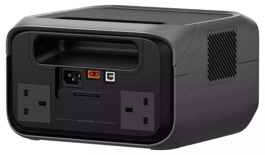محطة الطاقة المحمولة EcoFlow RIVER 3 Plus بسعة 286 وات في الساعة ومخرج 600 وات، مع تقنية X-Boost حتى 1200 وات