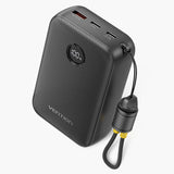 FKBB0-C | Vention Power Bank 20000mAh (USB-C + USB-C/USB-C/USB-A) with Built-in USB-C to USB-C Cable 22.5W | black
