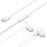 GBBWAV | Vention Echo Lite USB-C In-Ear Wired Headphones with DAC Adapter 1.2M | White