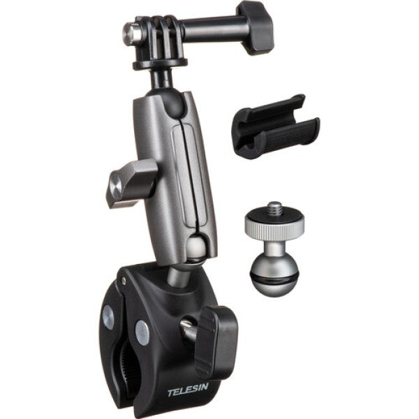 Telesin Crab claw clamp mount for action camera /phone(Aluminum Alloy pea-clip)