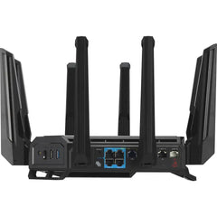 GT-BE98 Quad-band WiFi 7 (802.11be) Gaming Router - GulfStore.com