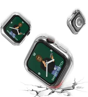 Green Apple Watch Guard Pro TPU 40 mm Clear - Transparent