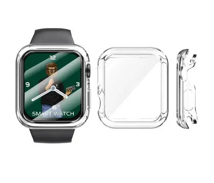 Green Apple Watch Guard Pro TPU 40 mm Clear - Transparent