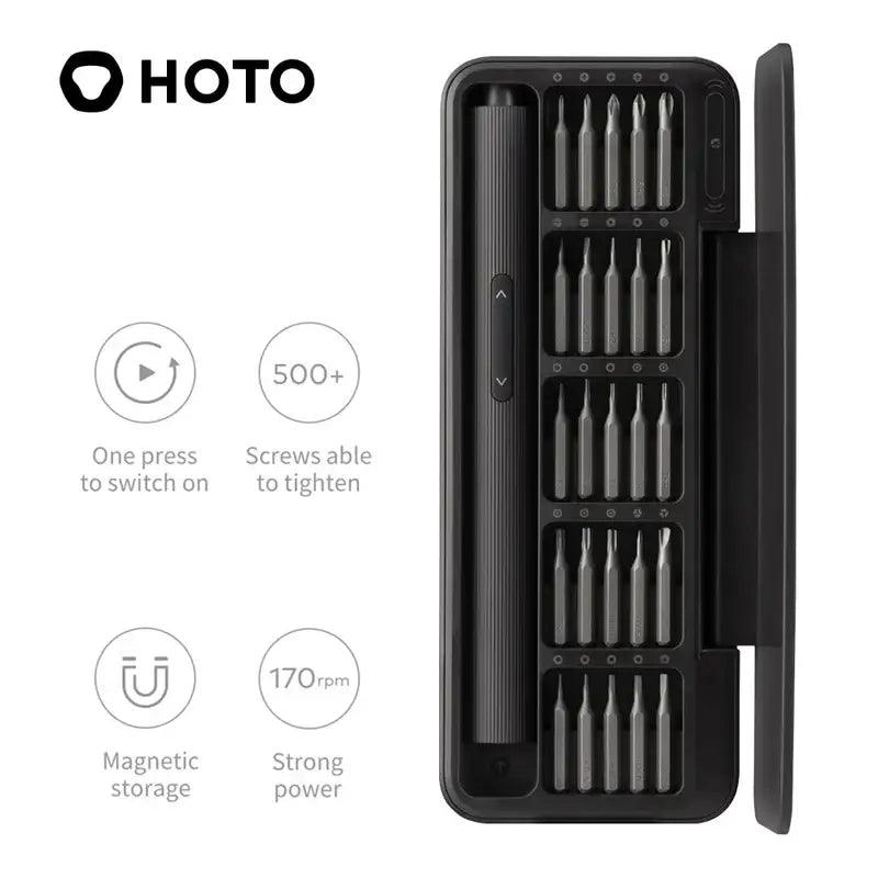 HOTO 25-in-1 Electric Screwdriver Set - GulfStore.com