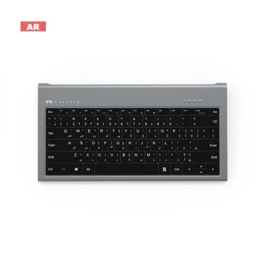 لوحة مفاتيح ولوحة مفاتيح USB-C AR 11 في 1 من Feeltek - رمادي
