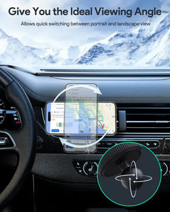 HD-MC13 | Aukey MagSafe Phone Mount Wireless Charging Phone Mount - GulfStore.com