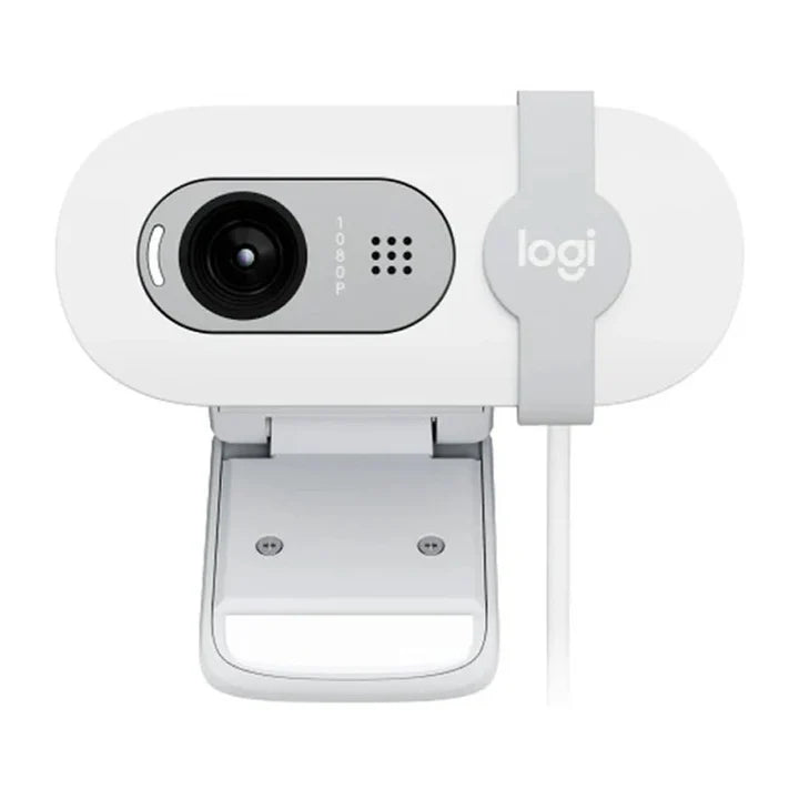 Logitech Brio 100 Full HD Webcam - White