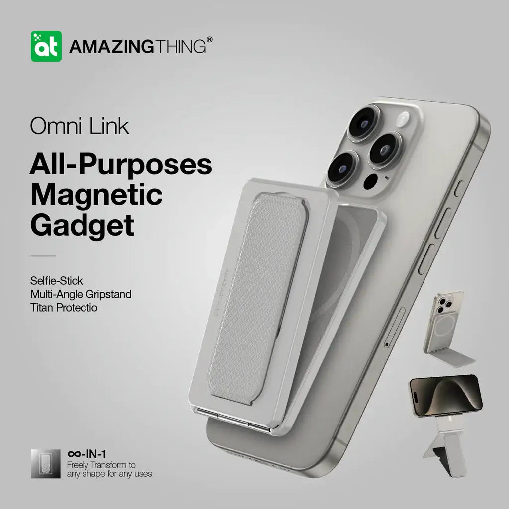 AMAZINGTHING | 17048 | OMNI Link Travel Mag Fold Pro Magnetic Wallet | Gray - GulfStore.com