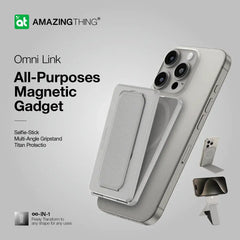 AMAZINGTHING | 17048 | OMNI Link Travel Mag Fold Pro Magnetic Wallet | Gray - GulfStore.com