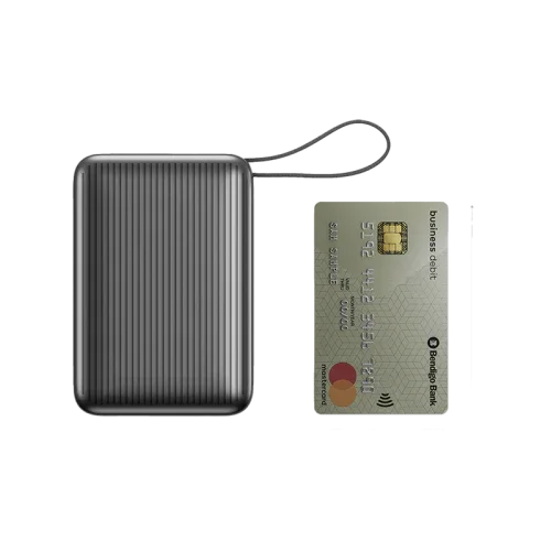 Energea Integra Ultra 45 Power Bank 20000mAh With Build in USB-C Cable & Display - Gunmetal