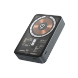 IP111E | MOMAX Q.Mag Power 11 10000 mAh Magnetic Wireless Battery Pack with Stand |Dark Grey