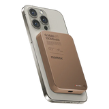 IP117AL2 | Momax Q.Mag X1 10000mAh wireless battery pack | Desert Titanium